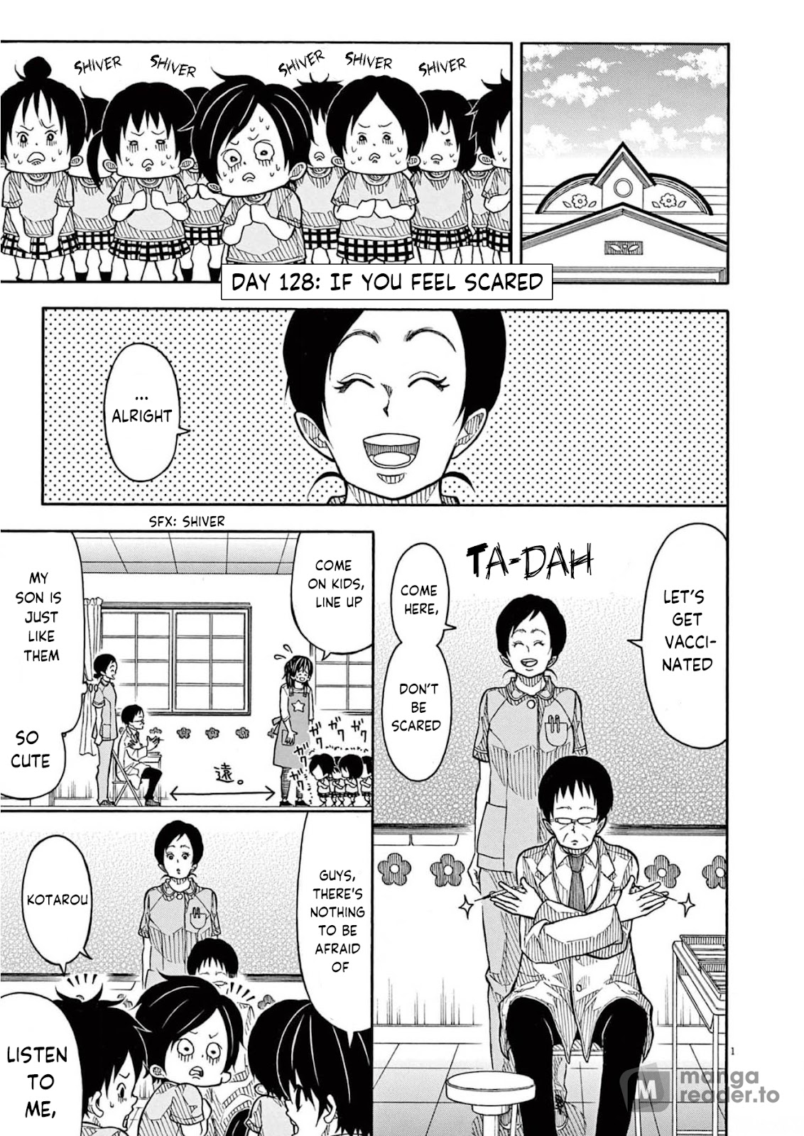 Kotaro Lives Alone, Chapter 128 image 001
